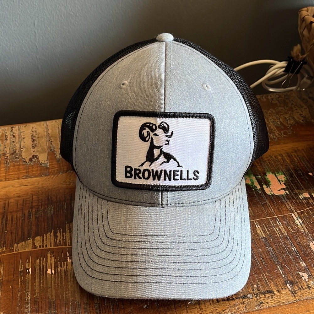 Gray and Black Trucker Hat